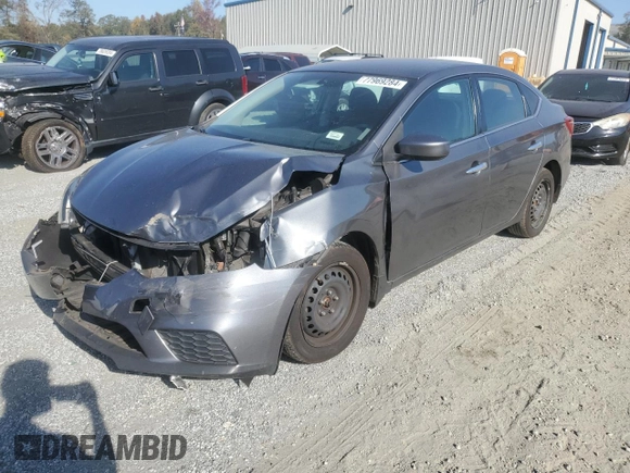 2019 Nissan Sentra S z VIN 3N1AB7AP3KY213698, wystawiony jako Copart lot #77969284 z przebiegiem 80 439 mil mil oraz Szkoda całkowita • Salvage title. Historia ofert i sprzedaży dostępna na DreamBid. Obrazek 1.