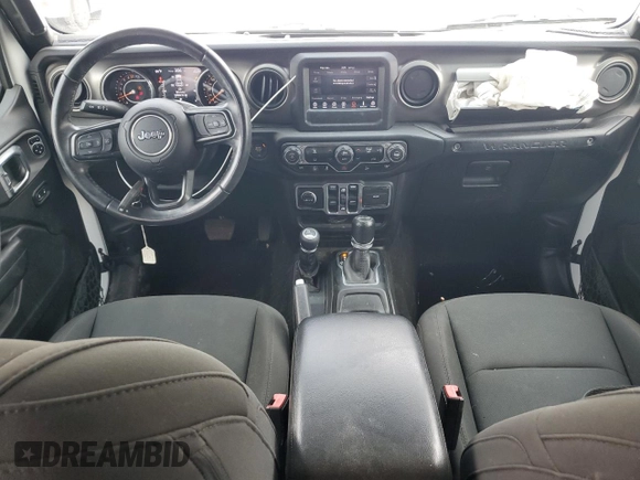 2018 Jeep Wrangler Unlimited Sport S z VIN 1C4HJXDG8JW165597, wystawiony jako Copart lot #59629255 z przebiegiem 73 305 mil mil oraz Szkoda całkowita • Salvage title. Historia ofert i sprzedaży dostępna na DreamBid. Obrazek 8.