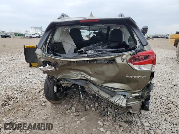 2023 Subaru Forester Limited with VIN JF2SKAPC4PH408779, listed as a Copart auction lot 59618705 with 10,385 mi miles and Salvage title. Bid and sale history available at DreamBid. Image 6.