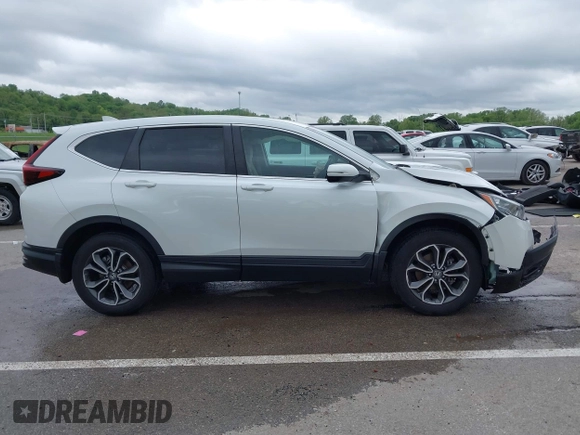 2021 Honda CR-V EX with VIN 7FARW2H51ME028306, listed as a IAAI auction lot 42166310 with 44,682 mi miles and . Bid and sale history available at DreamBid. Image 13.