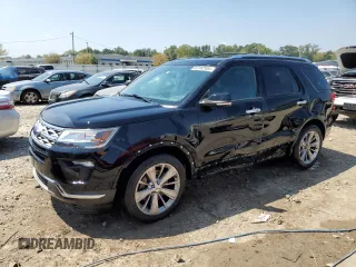 2018 Ford Explorer Limited z VIN 1FM5K7FH5JGC83246, wystawiony jako Copart lot #67142934 z przebiegiem 140 627 mil mil oraz Szkoda całkowita • Salvage title. Historia ofert i sprzedaży dostępna na DreamBid. Obrazek 1.