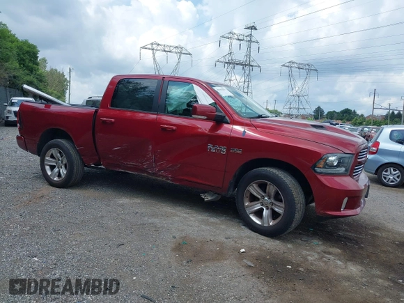 2014 Ram 1500 Sport with VIN 1C6RR7MT6ES112170, listed as a IAAI auction lot 42752611 with 101,049 mi miles and . Bid and sale history available at DreamBid. Image 1.