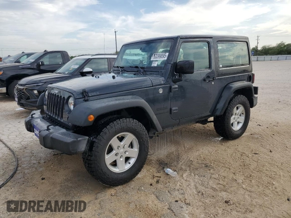 2016 Jeep Wrangler Black Bear with VIN 1C4AJWAG6GL314017, listed as a Copart auction lot 53399895 with 150,853 mi miles and Clean title. Bid and sale history available at DreamBid. Image 1.