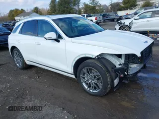 2023 Genesis GV70 2.5T with VIN KMUMADTB9PU116204, listed as a IAAI auction lot 41538174 with 19,950 mi miles. Bid and sale history available at carsss.com. Image 1.