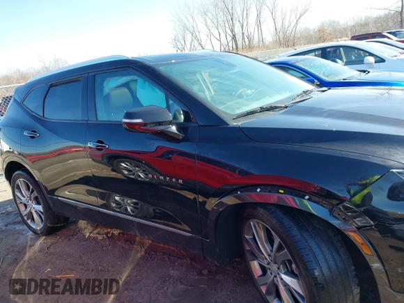 2022 Chevrolet Blazer Premier with VIN 3GNKBLR46NS133864, listed as a IAAI auction lot 41795810 with 30,487 mi miles and . Bid and sale history available at DreamBid. Image 13.