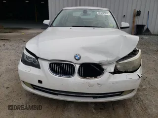 2010 BMW 5 Series 528i with VIN WBANU5C51AC365413, listed as a Copart auction lot 47758385 with 128,091 mi miles and Salvage Title. Bid and sale history available at carsss.com. Image 5.