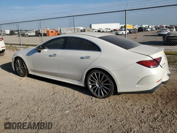 2019 Mercedes-Benz CLS with VIN WDD2J5JB0KA037121, listed as a Copart auction lot 73582534 with 0 mi miles and Clean Title. Bid and sale history available at carsss.com. Image 2.