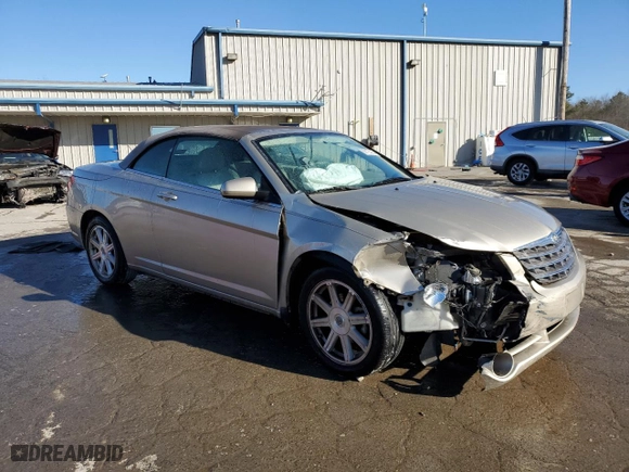 2009 Chrysler Sebring Touring with VIN 1C3LC55D59N543233, listed as a Copart auction lot 89125205 with 97,086 mi miles and Salvage Title. Bid and sale history available at carsss.com. Image 4.
