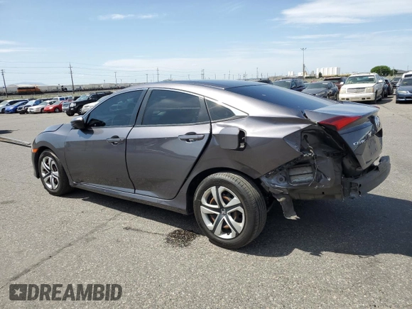 2017 Honda Civic LX with VIN 2HGFC2F5XHH539976, listed as a Copart auction lot 60558865 with 79,519 mi miles and Salvage title. Bid and sale history available at DreamBid. Image 2.