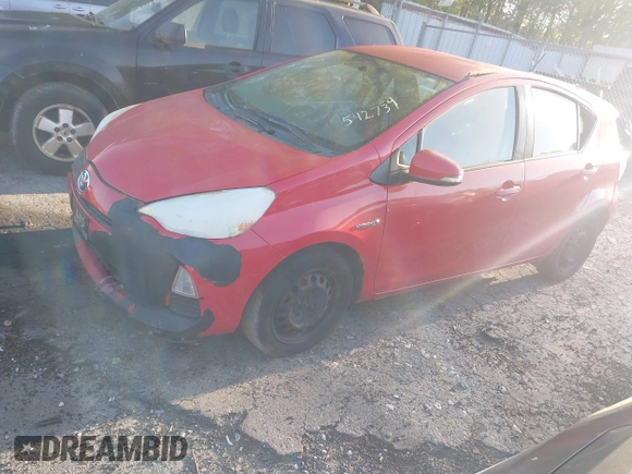 2013 Toyota Prius One with VIN JTDKDTB35D1542734, listed as a IAAI auction lot 42034971 with 207,410 mi miles and . Bid and sale history available at DreamBid. Image 19.