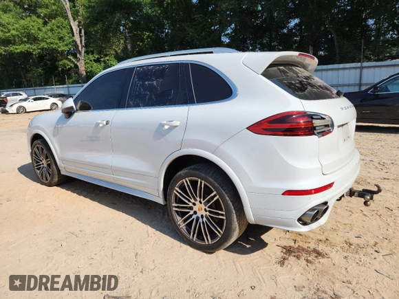 2015 Porsche Cayenne S with VIN WP1AB2A24FLA59813, listed as a Copart auction lot 60604305 with 137,719 mi miles and Salvage title. Bid and sale history available at DreamBid. Image 2.