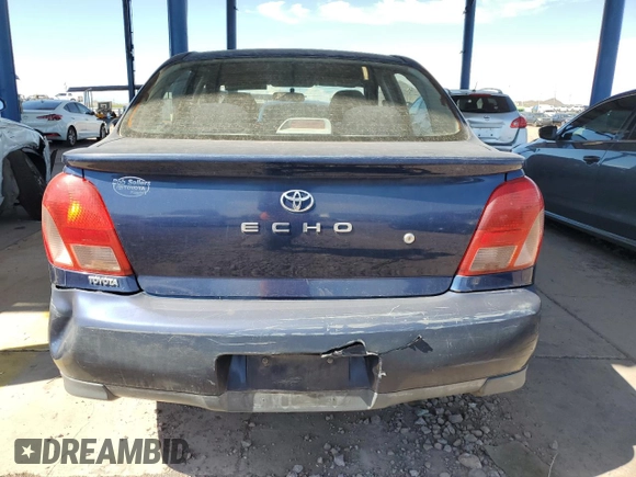 2002 Toyota ECHO with VIN JTDBT123220236262, listed as a Copart auction lot 66668384 with 190,772 mi miles and Clean Title. Bid and sale history available at DreamBid. Image 6.