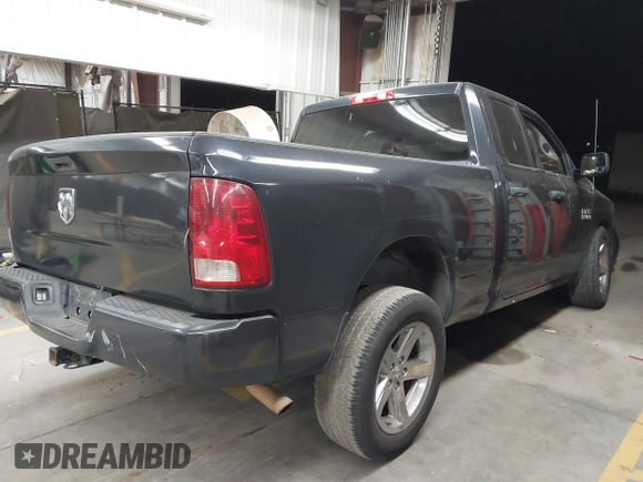 2017 Ram 1500 Express with VIN 1C6RR7FG3HS522316, listed as a IAAI auction lot 41287252 with 150,138 mi miles and . Bid and sale history available at carsss.com. Image 4.