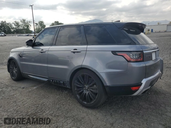 2020 Land Rover Range Rover Sport with VIN SALWR2SU8LA701405, listed as a Copart auction lot 54397455 with 54,532 mi miles and Clean Title. Bid and sale history available at DreamBid. Image 2.