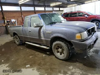 2006 Ford Ranger STX with VIN 1FTYR44E76PA09705, listed as a Copart auction lot 42415595 with 103,463 mi miles and Salvage Title. Bid and sale history available at carsss.com. Image 4.