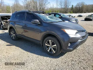 2018 Toyota RAV4 XLE with VIN JTMWFREV0JJ190508, listed as a Copart auction lot 49637125 with 120,768 mi miles and Salvage Title. Bid and sale history available at carsss.com. Image 4.