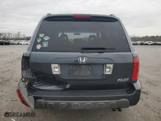2005 Honda Pilot EX with VIN 5FNYF18465B038310, listed as a Copart auction lot 51116105 with 214,662 mi miles and Salvage Title. Bid and sale history available at carsss.com. Image 6.