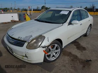 2004 Infiniti G35 w/Leather with VIN JNKCV51E84M616564, listed as a IAAI auction lot 42014090 with 263,105 mi miles and . Bid and sale history available at DreamBid. Image 2.