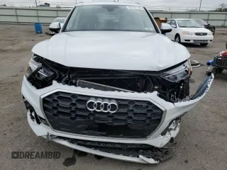 2021 Audi Q5 Premium with VIN WA1G2AFY7M2081031, listed as a Copart auction lot 56794143 with 15,980 mi miles and . Bid and sale history available at DreamBid. Image 5.