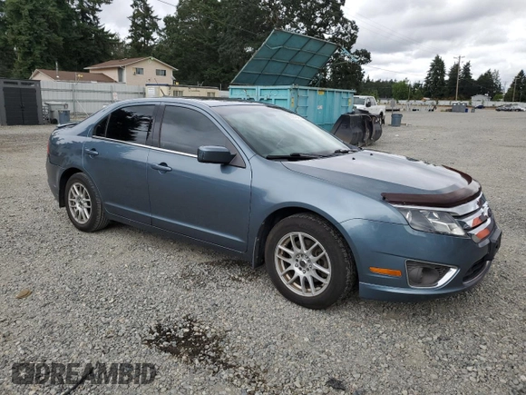 2012 Ford Fusion SEL with VIN 3FAHP0JG3CR118368, listed as a Copart auction lot 62387845 with 185,305 mi miles and Salvage title. Bid and sale history available at DreamBid. Image 4.