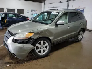 2007 Hyundai Santa Fe SE with VIN 5NMSH73E17H043192, listed as a Copart auction lot 59205075 with 122,199 mi miles and Salvage title. Bid and sale history available at DreamBid. Image 1.