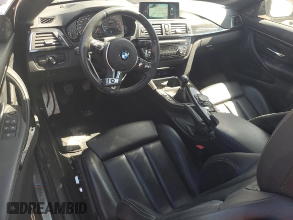 2016 BMW M4 with VIN WBS3U9C58GP970301, listed as a Copart auction lot 75430694 with 10,973 mi miles and Salvage Title. Bid and sale history available at carsss.com. Image 8.