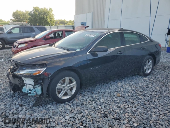2022 Chevrolet Malibu LS with VIN 1G1ZB5ST0NF197951, listed as a Copart auction lot 51673225 with 61,497 mi miles and Non Repairable. Bid and sale history available at DreamBid. Image 1.