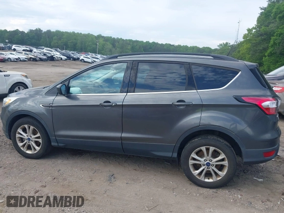 2017 Ford Escape SE with VIN 1FMCU0GD6HUA45583, listed as a IAAI auction lot 42070398 with 222,735 mi miles. Bid and sale history available at carsss.com. Image 14.