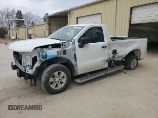 2023 Chevrolet Silverado 1500 Work Truck with VIN 3GCNAAED5PG286549, listed as a Copart auction lot 48572645 with 0 mi miles and Salvage Title. Bid and sale history available at carsss.com. Image 1.