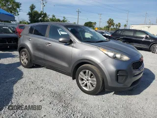 2017 Kia Sportage LX with VIN KNDPM3AC3H7081091, listed as a Copart auction lot 53620735 with 133,819 mi miles and Salvage Title. Bid and sale history available at carsss.com. Image 4.