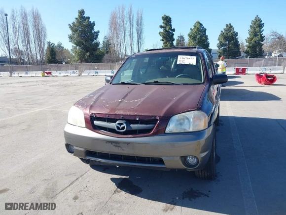 2001 Mazda Tribute LX with VIN 4F2YU08131KM39817, listed as a IAAI auction lot 41678877 with 210,715 mi miles. Bid and sale history available at carsss.com. Image 6.