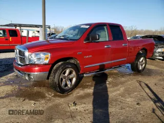 2008 Dodge Ram 1500 SLT with VIN 1D7HA18258J212402, listed as a Copart auction lot 49454905 with 263,533 mi miles and Non Repairable. Bid and sale history available at carsss.com. Image 1.