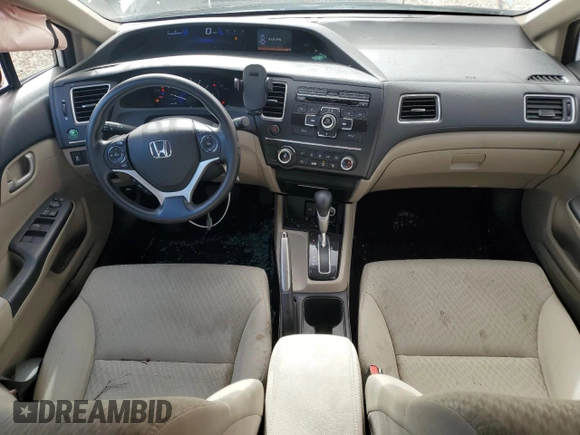 2014 Honda Civic Sedan LX with VIN 19XFB2F51EE274373, listed as a Copart auction lot 45247455 with 84,443 mi miles and Salvage Title. Bid and sale history available at carsss.com. Image 8.