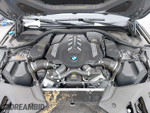 2022 BMW 5 Series M550i xDrive with VIN WBA13BK07NCL07995, listed as a IAAI auction lot 42454963 with 12,721 mi miles and . Bid and sale history available at DreamBid. Image 10.