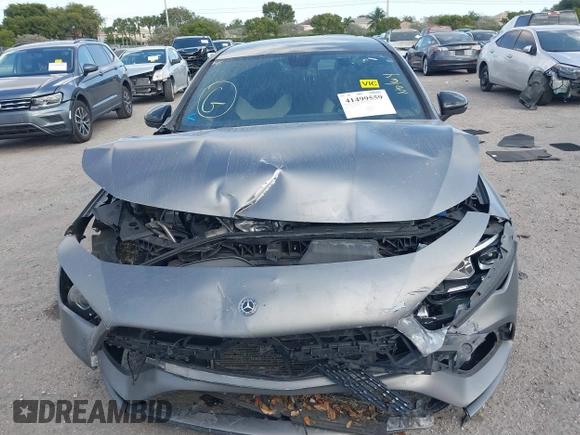 2020 Mercedes-Benz CLA with VIN WDD5J4HB1LN044179, listed as a IAAI auction lot 41499559 with 65,914 mi miles. Bid and sale history available at carsss.com. Image 6.
