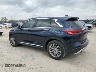 2023 Infiniti QX50 Luxe с VIN 3PCAJ5BA6PF106162, выставлен на аукционе Copart как лот 48497535 с пробегом 23 003 миль миль и Списание • Salvage title. История ставок и продаж доступна на DreamBid. Изображение 2.