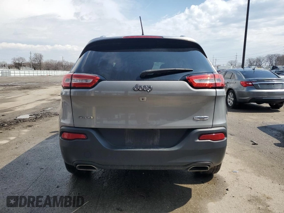 2015 Jeep Cherokee North with VIN 1C4PJMCS4FW557760, listed as a Copart auction lot 50833845 with 98,098 mi miles and Salvage Title. Bid and sale history available at carsss.com. Image 6.