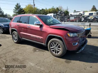 2022 Jeep Grand Cherokee WK Limited with VIN 1C4RJFBG9NC109869, listed as a Copart auction lot 74038634 with 38,135 mi miles and Salvage Title. Bid and sale history available at carsss.com. Image 4.