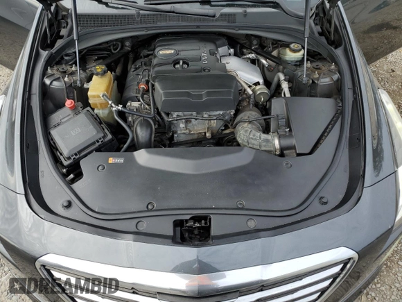 2016 Cadillac CTS RWD with VIN 1G6AP5SX2G0124470, listed as a Copart auction lot 87913695 with 81,272 mi miles and Salvage title. Bid and sale history available at DreamBid. Image 12.