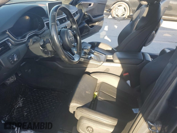 2017 Audi A4 Premium Plus with VIN WAULNAF45HN034512, listed as a Copart auction lot 84020264 with 85,803 mi miles and Salvage Title. Bid and sale history available at carsss.com. Image 7.