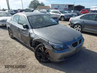 2010 BMW 5 Series 528i xDrive with VIN WBANV1C59AC157317, listed as a IAAI auction lot 41568908 with 102,668 mi miles and . Bid and sale history available at carsss.com. Image 1.