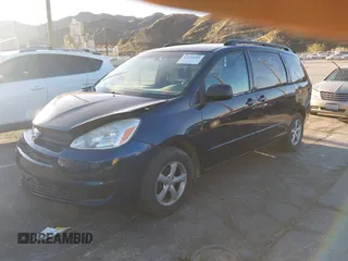 2005 Toyota Sienna CE with VIN 5TDZA23C25S321595, listed as a IAAI auction lot 41666085 with 199,810 mi miles. Bid and sale history available at carsss.com. Image 18.
