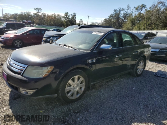 2008 Ford Taurus Limited with VIN 1FAHP28W08G128637, listed as a Copart auction lot 88164805 with 161,718 mi miles and Salvage Title. Bid and sale history available at carsss.com. Image 1.
