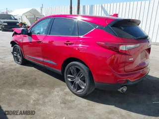 2019 Acura RDX w/A-Spec Pkg with VIN 5J8TC1H6XKL006653, listed as a IAAI auction lot 41855370 with 1 mi miles. Bid and sale history available at carsss.com. Image 3.