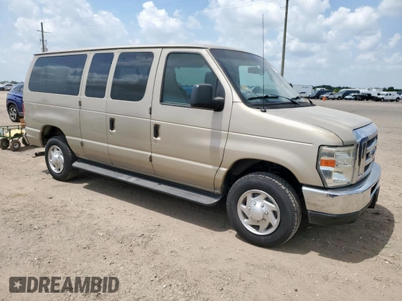 2012 Ford Econoline Passenger XL with VIN 1FBNE3BL3CDA28540, listed as a Copart auction lot 59756185 with 139,130 mi miles and Clean title. Bid and sale history available at DreamBid. Image 4.