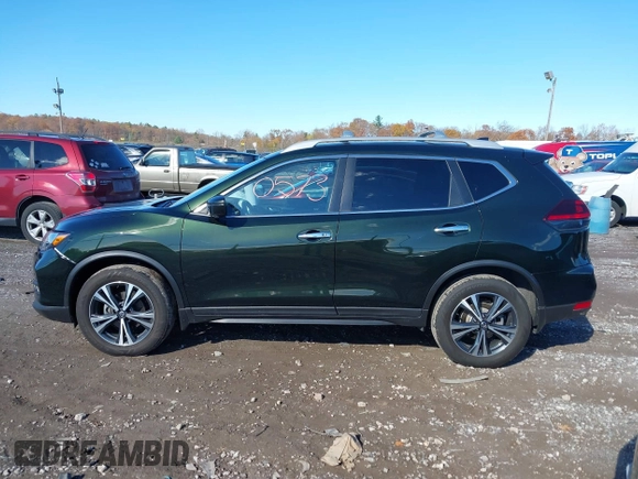 2020 Nissan Rogue SL with VIN 5N1AT2MV0LC749201, listed as a IAAI auction lot 40810573 with 80,311 mi miles and . Bid and sale history available at DreamBid. Image 14.