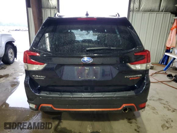 2020 Subaru Forester Special Sports with VIN JF2SKALC0LH556556, listed as a Copart auction lot 58567225 with 70,612 mi miles and Salvage title. Bid and sale history available at DreamBid. Image 6.