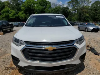 2018 Chevrolet Traverse LS z VIN 1GNERFKW3JJ203354, wystawiony jako Copart lot #54901925 z przebiegiem 110 898 mil mil oraz Szkoda całkowita • Salvage title. Historia ofert i sprzedaży dostępna na DreamBid. Obrazek 5.