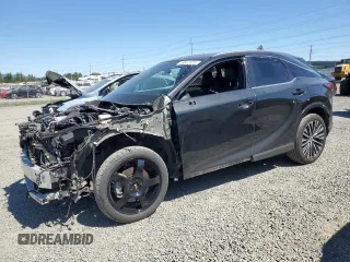 2023 Lexus RX 350 z VIN 2T2BAMCA6PC004969, wystawiony jako Copart lot #59915915 z przebiegiem 19 699 mil mil oraz Szkoda całkowita • Salvage title. Historia ofert i sprzedaży dostępna na DreamBid. Obrazek 1.
