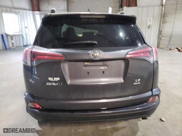 2016 Toyota RAV4 LE with VIN JTMBFREV3GJ090006, listed as a Copart auction lot 49059025 with 147,088 mi miles and Salvage Title. Bid and sale history available at carsss.com. Image 6.